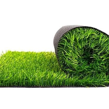 Искусственный газон в рулонах - Реалистичная густая трава с мягкими