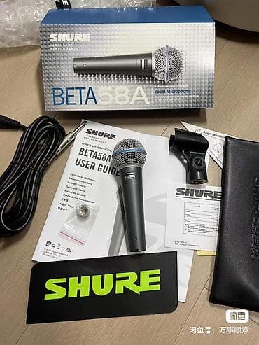 Оригинальный микрофон Shure BETA 58A, абсолютно новый, не — 10