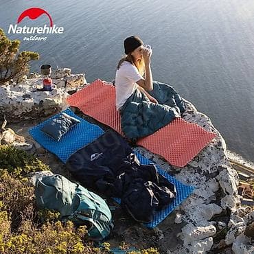 каремат военный: 🟠 Коврик-гармошка (каремат) ультралегкий Naturehike 1.8см 🟠 ⠀ Коврик — 10