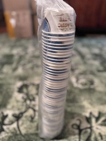 детское постельное белье 1: Стаканчики бумажные «Classic Taste» — набор.5 сом за штуку Имеется — 2