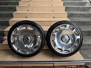 80 b4: Литые Диски R 20 Mercedes-Benz, Комплект, отверстий - 10, Б/у — 9