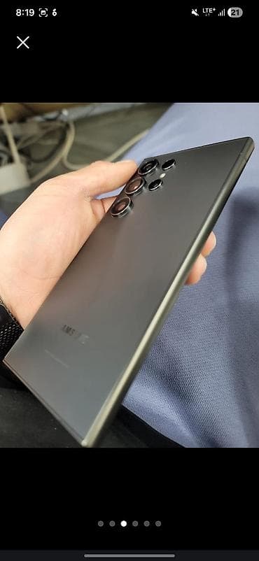 со стилусом: Samsung Galaxy S24 Ultra, Б/у, 256 ГБ, цвет - Серый — 6