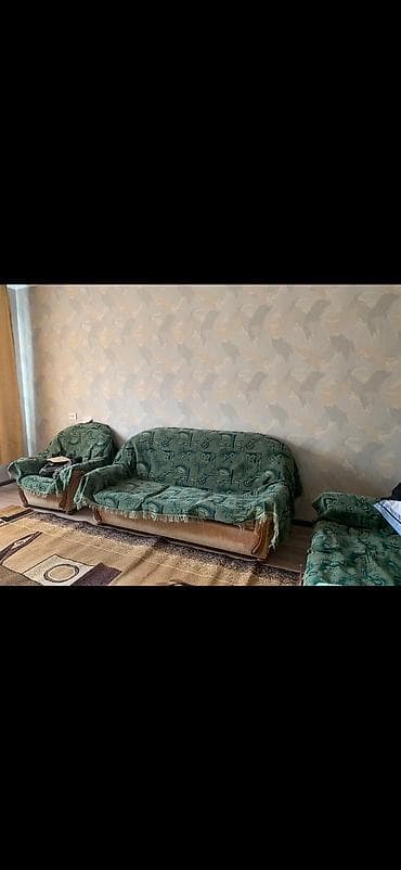 30: 2 комнаты, 12 мкр Собственник, Без подселения, от 1 года, С мебелью полностью — 1