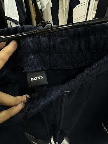 Эркектер кийими: Эркектердин шымы, S, M, L, Boss, Жаңы, түсү - Көк, Өзү алып кетүү — 2