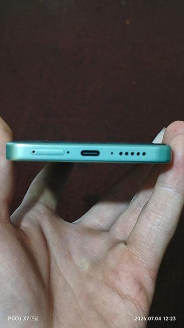 redmi 9 а: Poco X7 Pro, Колдонулган, 256 ГБ, түсү - Жашыл, 2 SIM — 2