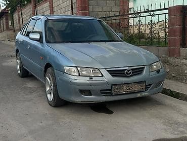 sprinter 2 2: Mazda 626 седан, голубой металлик. Основное: машина для запчасти!!! — 1
