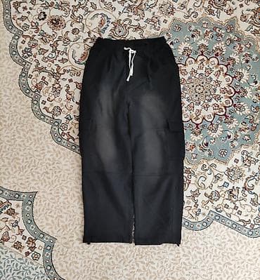 черные штаны: Baggy jeans 3xl с манжетами пойдет на рост 170-180 — 2