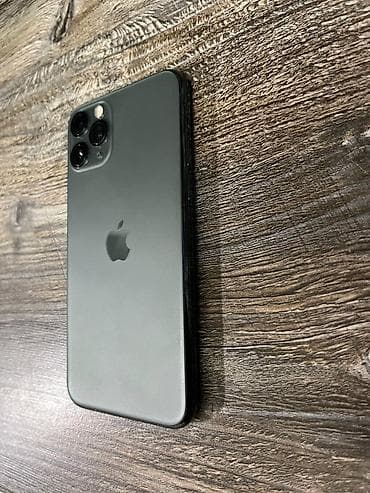 iphone hr: IPhone 11 Pro, 256 ГБ, Matte Midnight Green, Защитное стекло, Чехол, 77 % — 2
