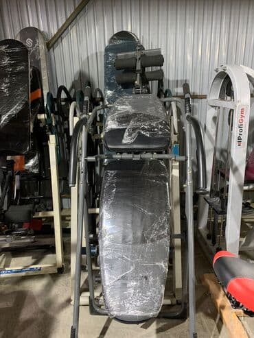 тренажер гиперэкстензия купить бу: Инверсионые столы для грыжи Качество хорошее Доставка по всему — 6