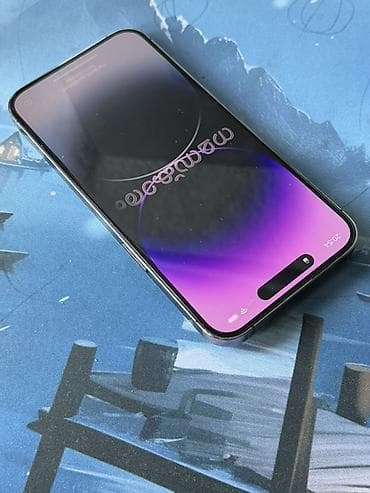 life network system: IPhone 14 Pro Max, Б/у, 128 ГБ, Deep Purple, Коробка, 86 % — 6