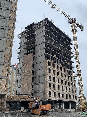 графика: 1 комната, 55 м², Элитка, 16 этаж, Готовая ПСО (под самоотделку) — 4