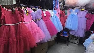 фасоны детских платьев фото: Детское платье, цвет - Красный — 1