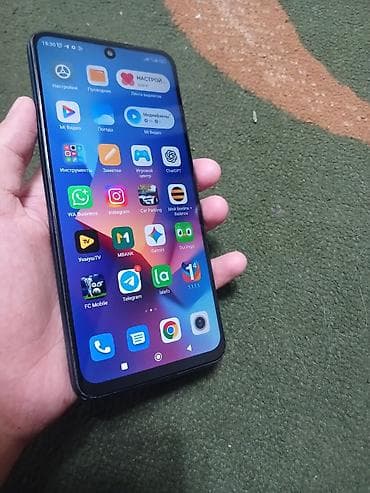 Техника жана электроника: Redmi, Redmi Note 9S, Колдонулган, 128 ГБ, түсү - Көгүлтүр, 2 SIM — 6