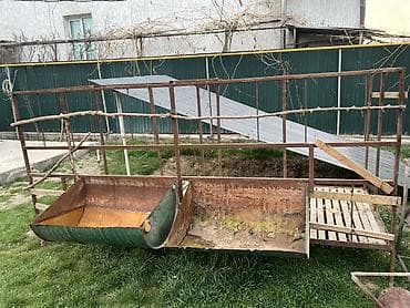 кормушка для овец: Кормушки и секция загона для скота/коз/овец - Комплект металлических — 3