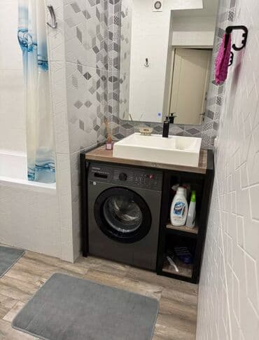 квартира на долгий: 2 комнаты, Агентство недвижимости, Без подселения, С мебелью частично — 9