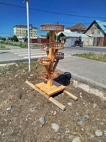 овощной полка: Полка, этажерка для цветов, Дерево — 4
