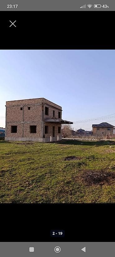 модульный дома: Продаётся двухэтажный кирпичный дом на участке. Основные — 3
