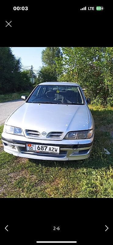 Nissan Primera: 1998 г., 1.8 л, Автомат, Бензин, Седан at lalafo.kg Nissan Primera: 1998 г., 1.8 л, Автомат, Бензин, Седан