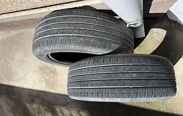 Шины 225 / 55 / R 17, Лето, Б/у, Пара, Легковые, Корея, Kumho
