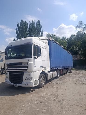 daf тигач: Тягач, DAF, 2013 г., Шторный — 1