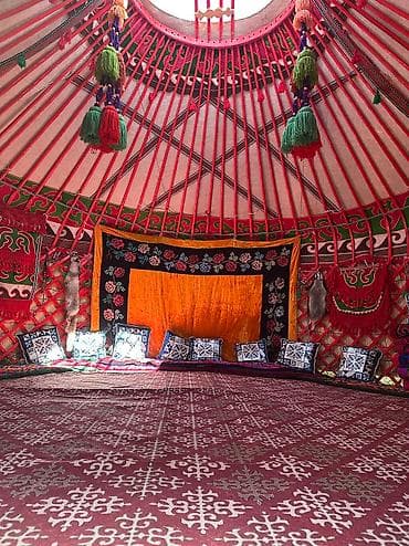 Юрты: Аренда юрты, Каркас Деревянный, 75 баш, Казан, Посуда, Самовар — 6