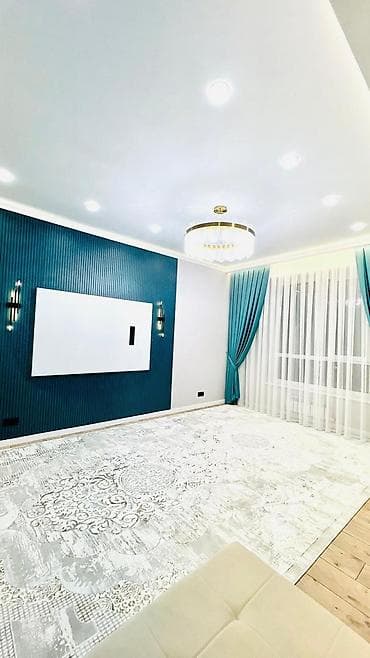 квартира в районе пишпек: 3 комнаты, 83 м², Элитка, 9 этаж, Дизайнерский ремонт — 2