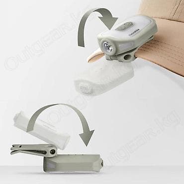 фонарь для кемпинга: 🟠 Фонарик Naturehike Outdoor clip hat lamp 🟠 ⠀ Naturehike Outdoor clip — 6