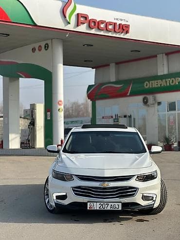 химичиска авто: Chevrolet Malibu: 2017 г., 2 л, Автомат, Бензин, Седан — 3