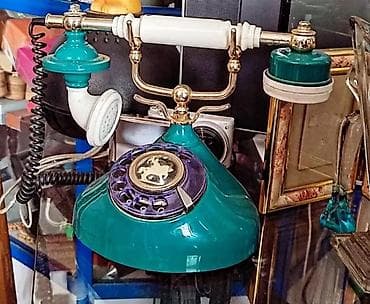 Атмосфера 90-х. Стационарный телефон, рабочий. Антиквариат. В шикарном