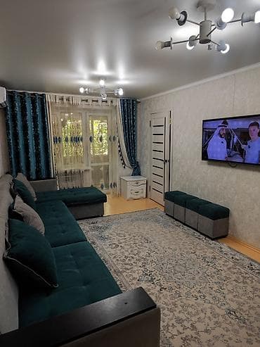 104: 3 комнаты, 58 м², Аламудун с. 104 серия, 3 этаж — 1