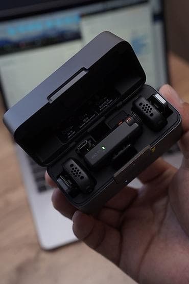Стол компьютерлери жана комлектөөчүлөр: DJI Mic Mini — компактная беспроводная микрофонная система для записи — 2