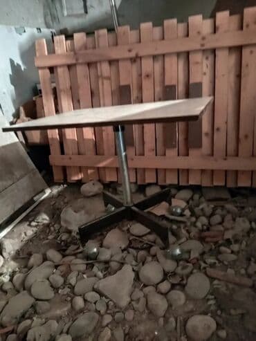 стол дубовый: Стол для кафе, цвет - Коричневый — 5