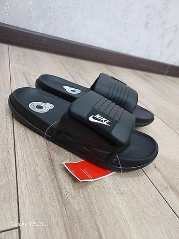 лининг шлепки мужские: Мужские сандалии, 40, 40.5, 41, Nike, Новый, цвет - Черный, Самовывоз — 3