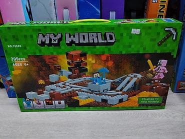 palm tungsten e2: Конструктор «My World» (аналог по мотивам Minecraft), набор NO.10620 — 1