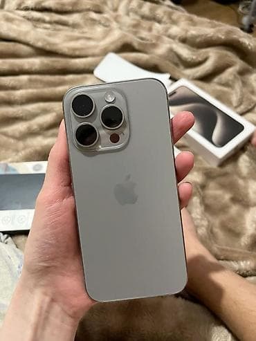 iphone 4с: IPhone 15 Pro Max, 512 ГБ, Natural Titanium, Коробка, 86 % — 1