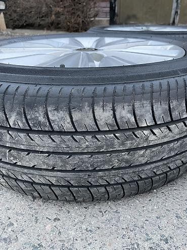 kla k7: Литые Диски R 17 Hyundai, Комплект, отверстий - 5, Б/у — 4