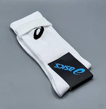 Спорттук сумкалар: Белые спортивные носки Asics - Материал: хлопок (на ярлыке — Hand — 6