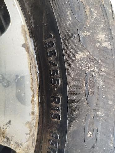 r20 285 50: Колеса в сборе R 15, Лето, Б/у, 1 шт, Легковые, Литые, отверстий - 4 — 3