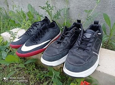 спортивные кроссовки: Мужские кроссовки, 44, Nike, Б/у, цвет - Черный — 1