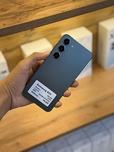 Samsung Galaxy S23, Б/у, 256 ГБ, цвет - Серый, В рассрочку, 2 SIM, 1 SIM, eSIM