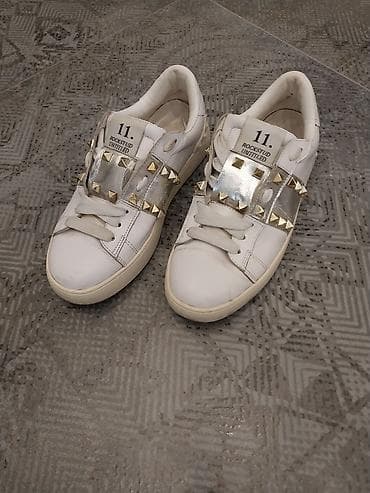 yeezy slide: Кроссовки, 36, Valentino, Б/у, цвет - Белый, Самовывоз — 4