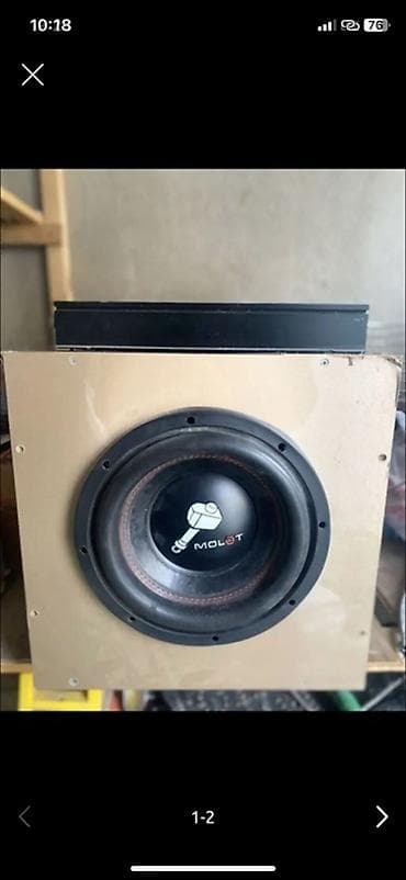 Сабвуфер MOLot в корпусе + моноблок Kicx
Работает как надо
Торг есть at lalafo.kg Сабвуфер MOLot в корпусе + моноблок Kicx
Работает как надо
Торг есть