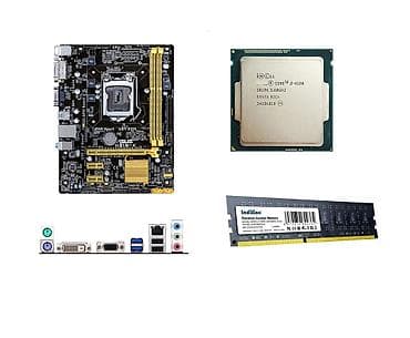 Материнская плата для ПК, Б/у, Asus, LGA1150, Micro-ATX