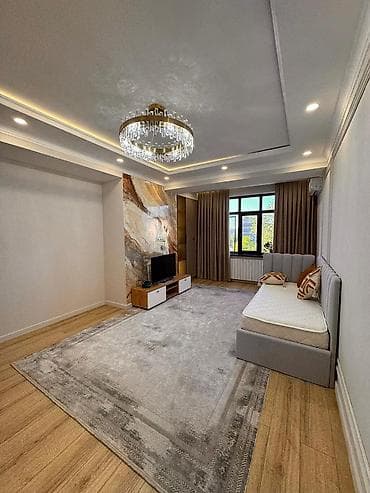 kant flat: 2 комнаты, 77 м², Элитка, 3 этаж, Дизайнерский ремонт — 10