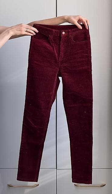 Брюки Вельвет, Б/у, S