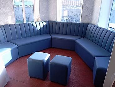 комод бишкек: Комплект мягкой мебели, цвет - Синий — 2