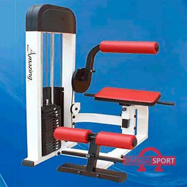 тренажер для ног домашний: Пресс машина Грузоблок: 85 кг Упаковочный комплект: 4 коробки Вес — 1