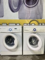 шланг для стиральной машины: Стиральная машина LG, Б/у, Автомат, До 5 кг, Полноразмерная — 1