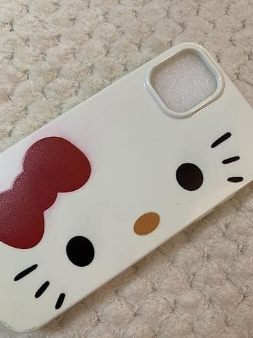 аксессуары оптом бишкек: Чехлы на айфоны, с надписью love is all на с хеллоу китти на белый с — 9