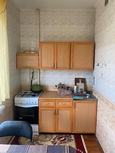 квартира аламедин 1: 1 бөлмө, 34 м², 105-серия, 3 кабат, Косметикалык ремонт — 3